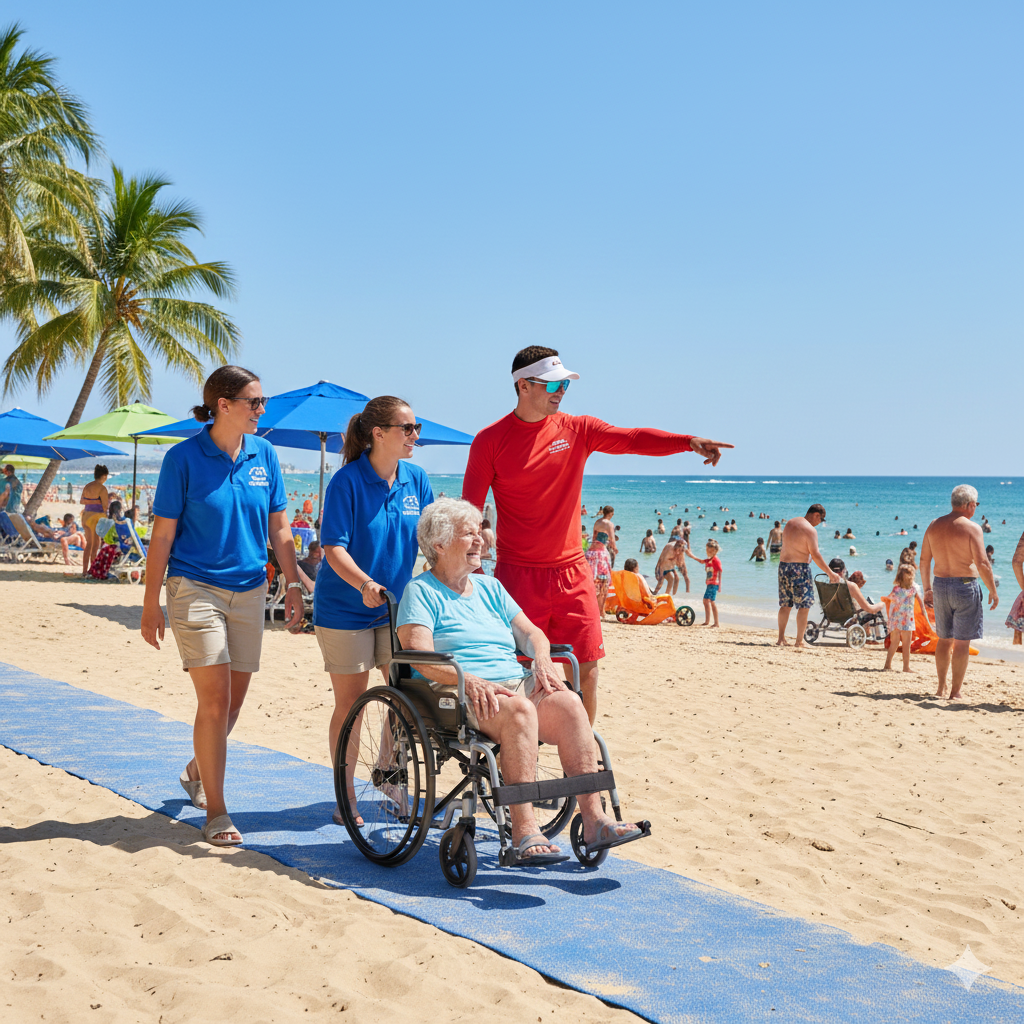 Accesible Beach Greeter Image